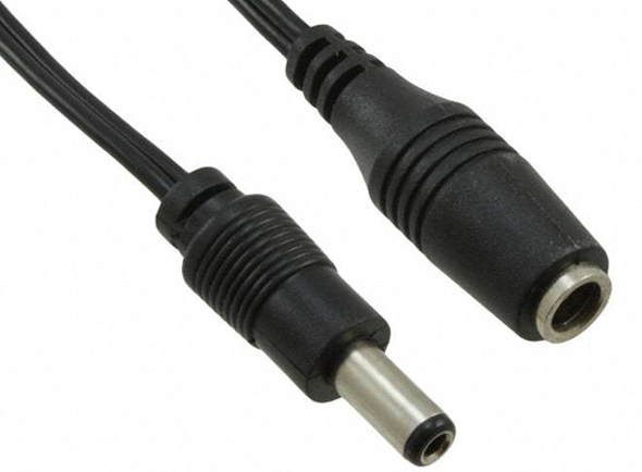 VirtuaLine 15ft (5m) Power Extension Cable with Waterproof Connectors